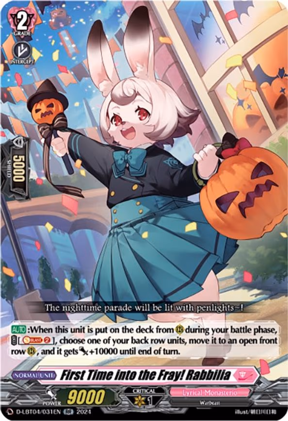 First Time into the Fray! Rabbilia - RR (D-LBT04/031EN)