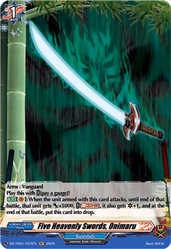 Five Heavenly Swords, Onimaru - H (DZ-TB01/H57EN)
