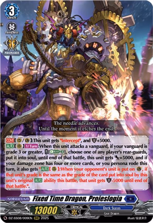 Fixed Time Dragon, Proieslogia - RRR (DZ-SS08/009EN)