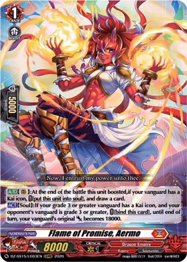 Flame of Promise, Aermo - LGRRR (DZ-SS15/LG03EN)