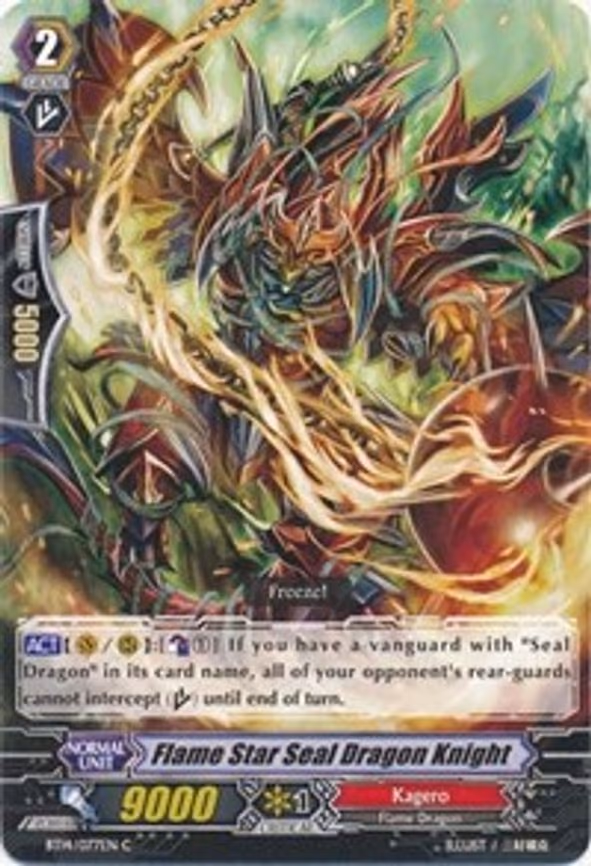 Flame Star Seal Dragon Knight - C (BT14/077EN)