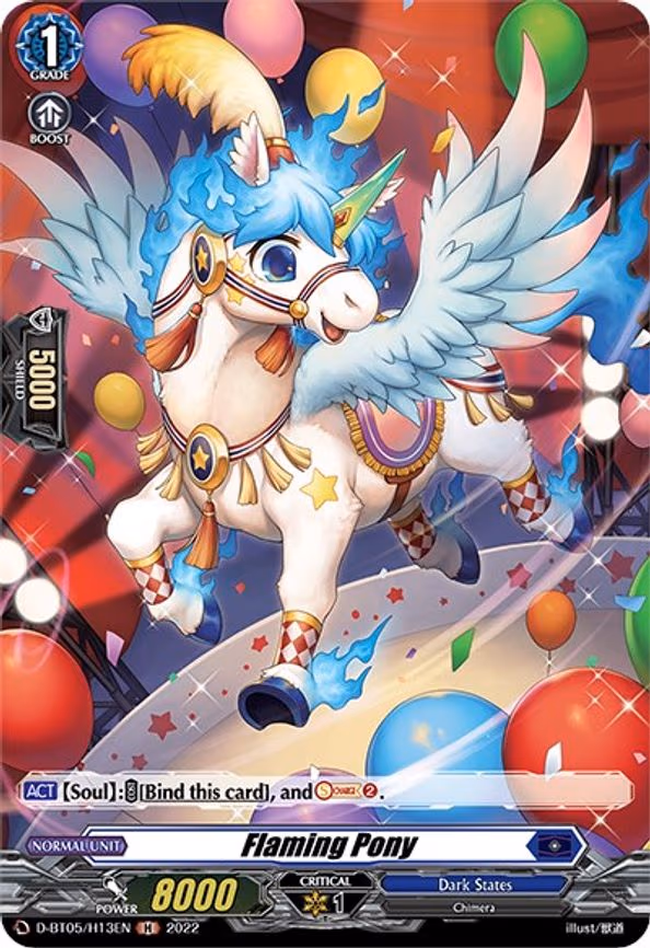 Flaming Pony (Holo) - H (D-BT05/H13EN)