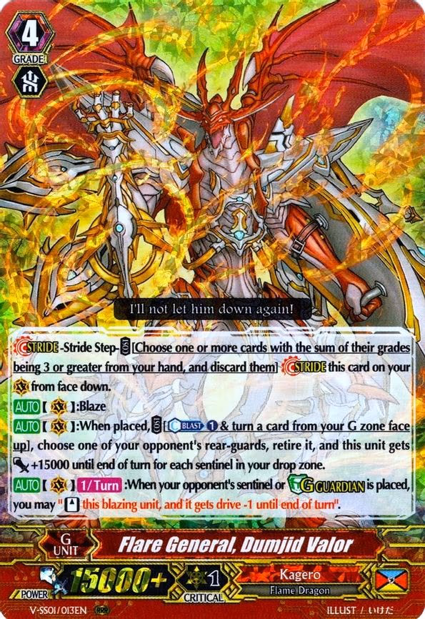 Flare General, Dumjid Valor - RRR (V-SS01/013EN)