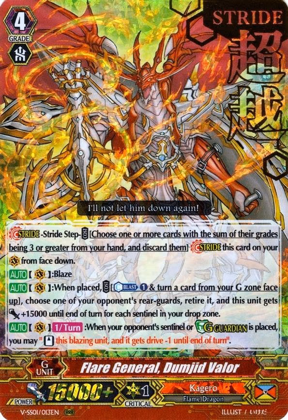 Flare General, Dumjid Valor - RRR (V-SS01/013EN)