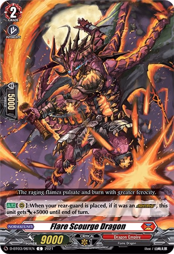 Flare Scourge Dragon - C (D-BT03/061EN)
