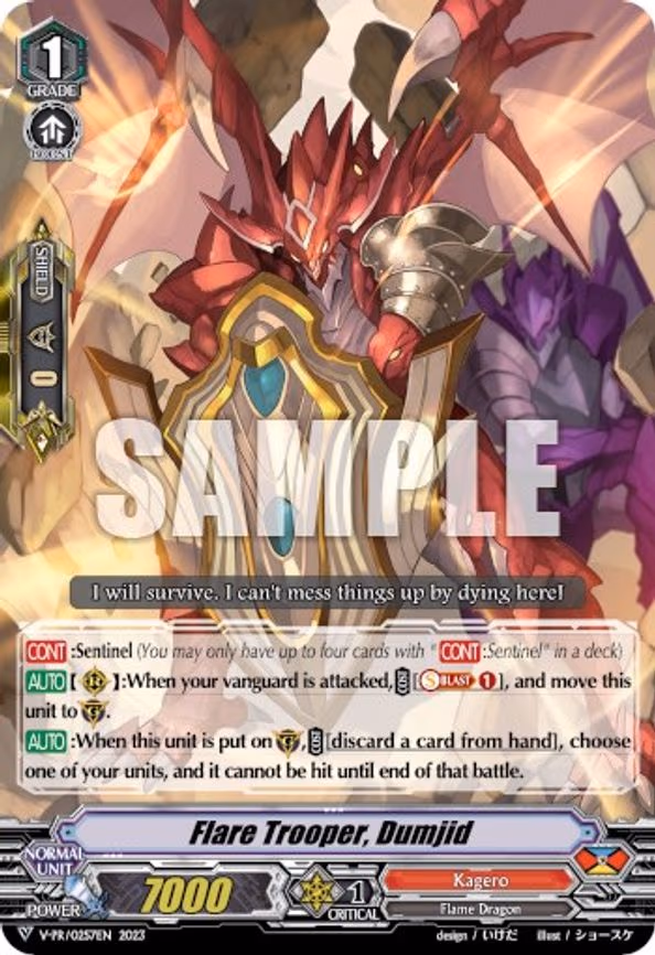 Flare Trooper, Dumjid - PR (V-PR/0257EN)