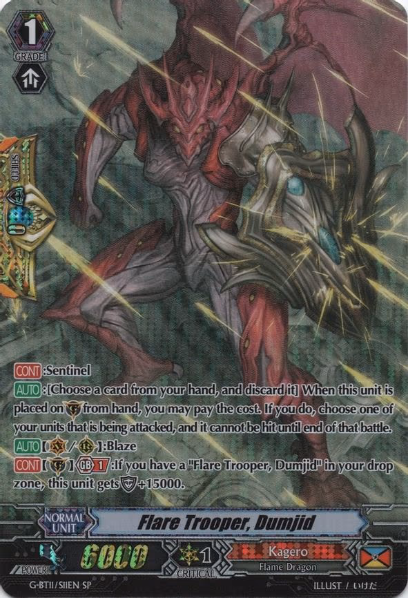 Flare Trooper, Dumjid - SP (G-BT11/S11EN)