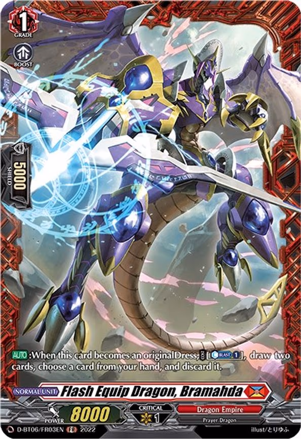 Flash Equip Dragon, Bramahda - FR (D-BT06/FR03EN)