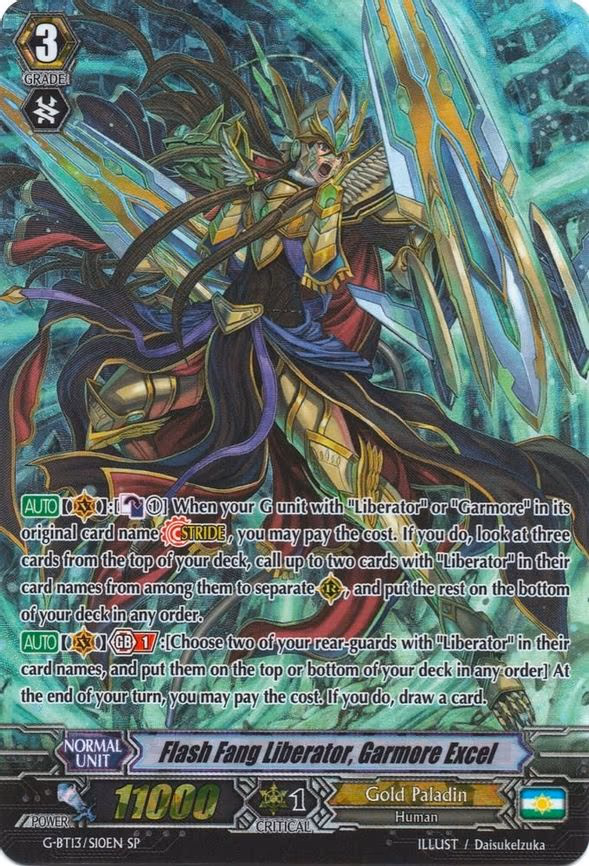 Flash Fang Liberator, Garmore Excel - SP (G-BT13/S10EN)