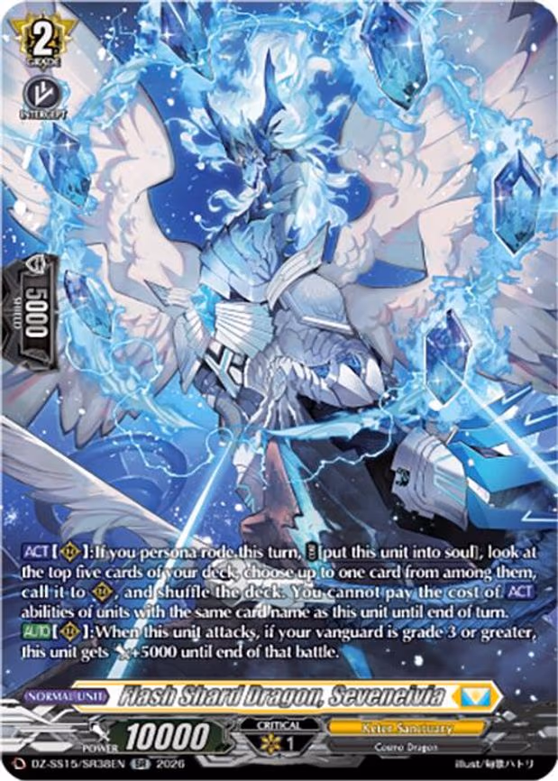 Flash Shard Dragon, Seveneivia - SR (DZ-SS15/SR38EN)