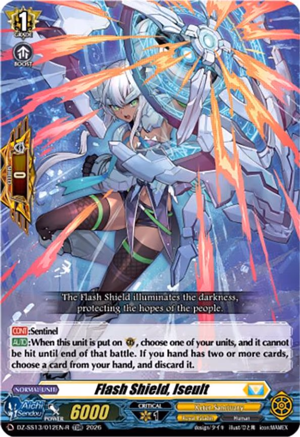 Flash Shield, Iseult