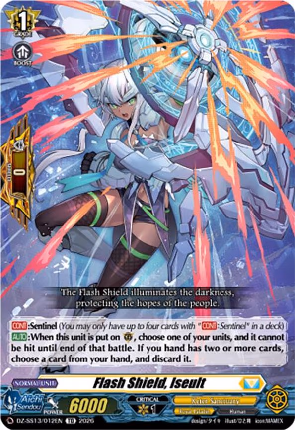 Flash Shield, Iseult