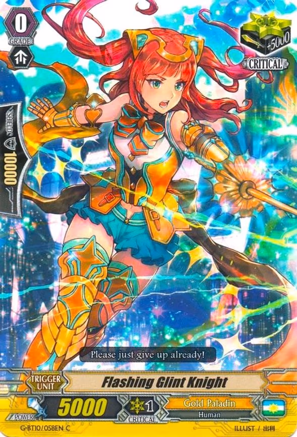 Flashing Glint Knight - C (G-BT10/058EN)