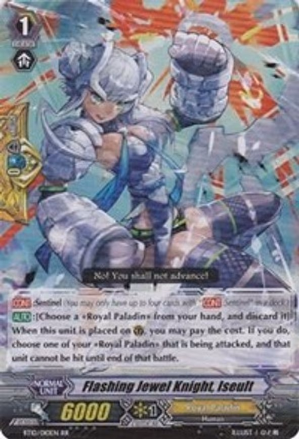 Flashing Jewel Knight, Iseult - RR (BT10/010EN)