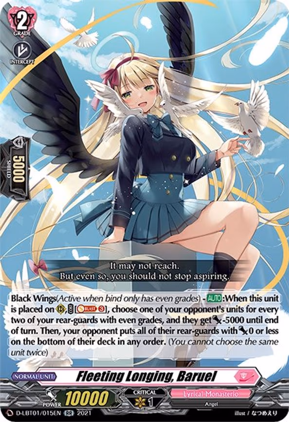 Fleeting Longing, Baruel - RR (D-LBT01/015EN)