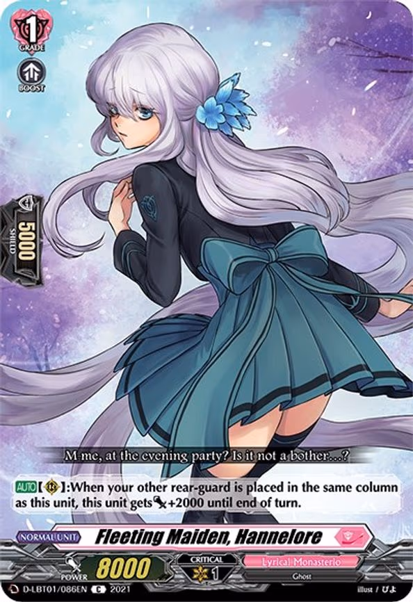 Fleeting Maiden, Hannelore - C (D-LBT01/086EN)