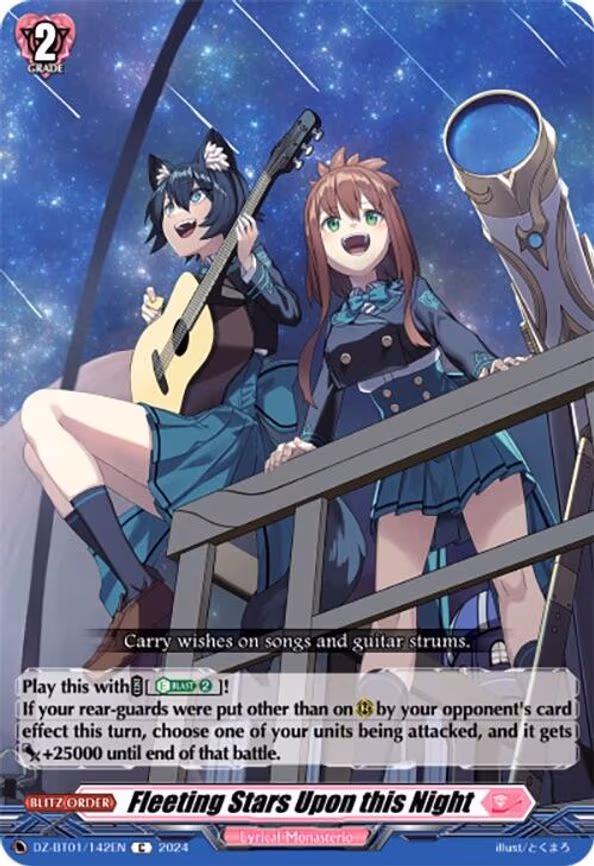 Fleeting Stars Upon this Night - C (DZ-BT01/142EN)