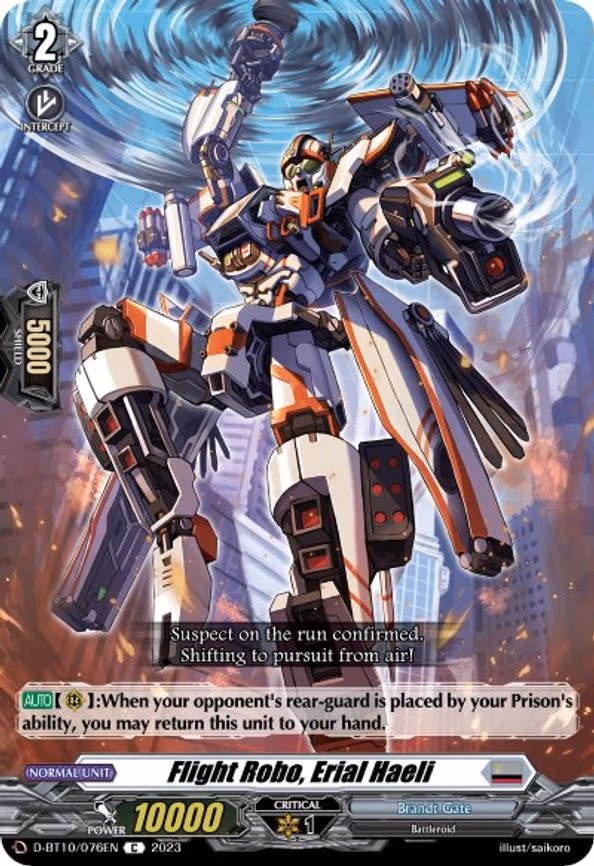 Flight Robo, Erial Haeli - C (D-BT10/076EN)