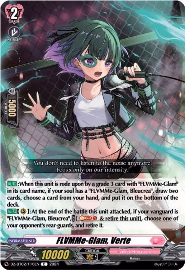 FLMMe-Glam, Verte - C (DZ-BT02/116EN)