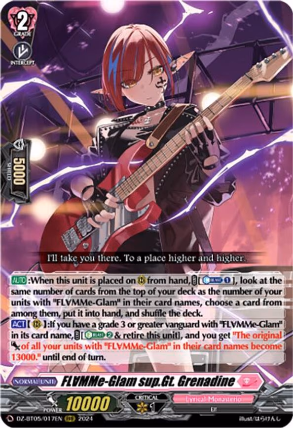 FLMMe-Glam sup.Gt. Grenadine - RRR (DZ-BT05/017EN)