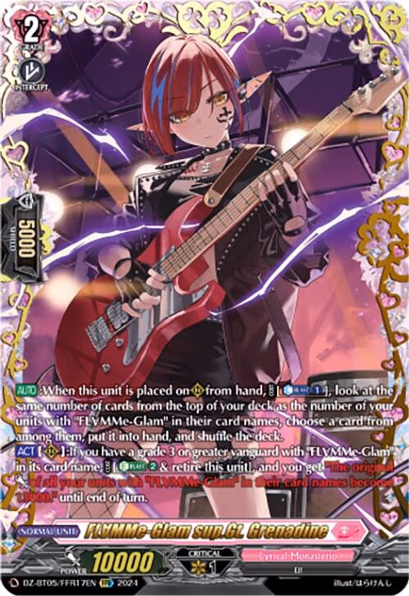 FLMMe-Glam sup.Gt. Grenadine - FFR (DZ-BT05/FFR17EN)