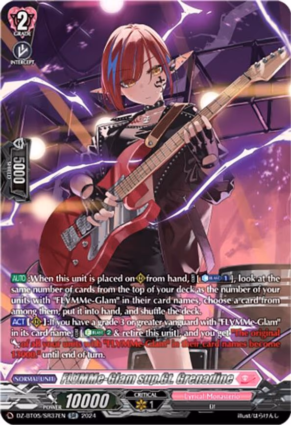 FLMMe-Glam sup.Gt. Grenadine - SR (DZ-BT05/SR37EN)