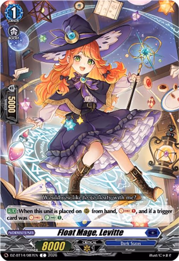 Float Mage, Levitte - C (DZ-BT14/087EN)