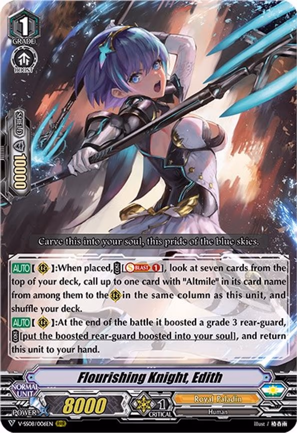Flourishing Knight, Edith - RRR (V-SS08/006EN)