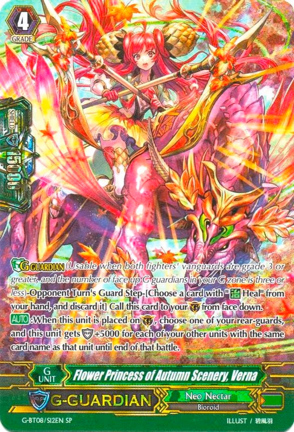 Flower Princess of Autumn Scenery, Verna - SP (G-BT08/S12EN)