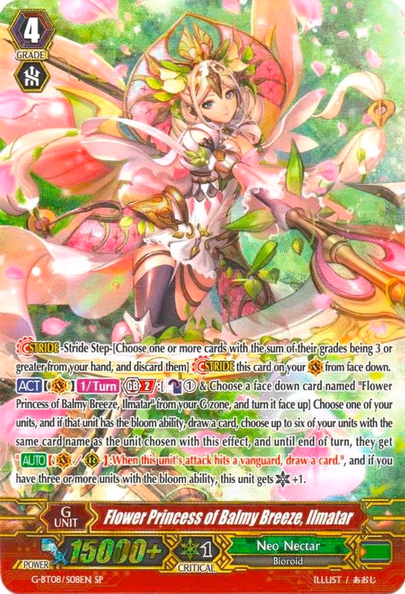Flower Princess of Balmy Breeze, Ilmatar - SP (G-BT08/S08EN)