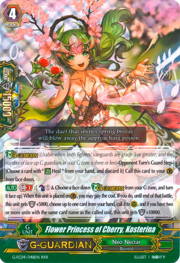 Flower Princess of Cherry, Kosterina
