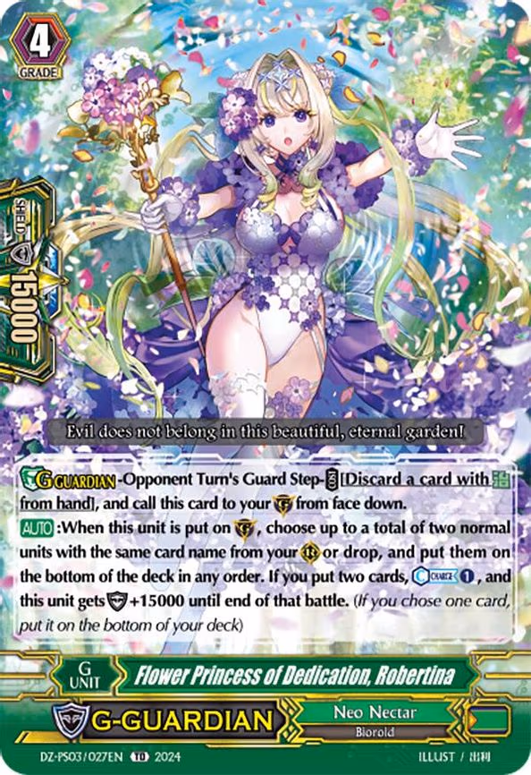 Flower Princess of Dedication, Robertina