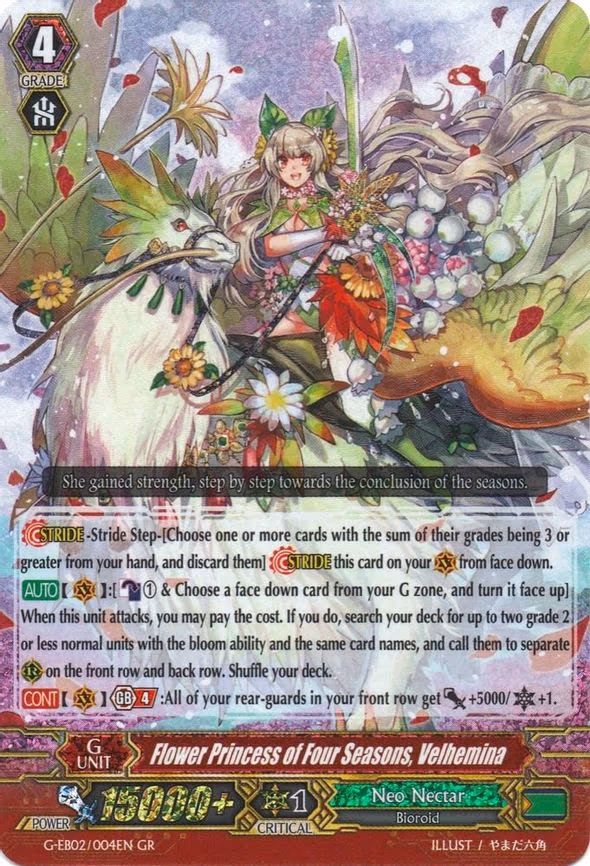 Flower Princess of Four Seasons, Velhemina - GR (G-EB02/004EN)
