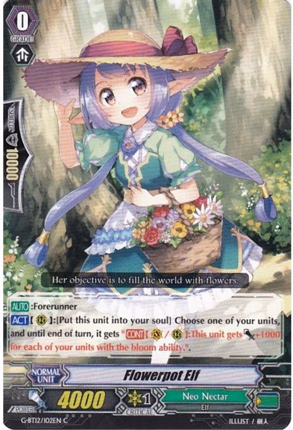 Flowerpot Elf - C (G-BT12/102EN)