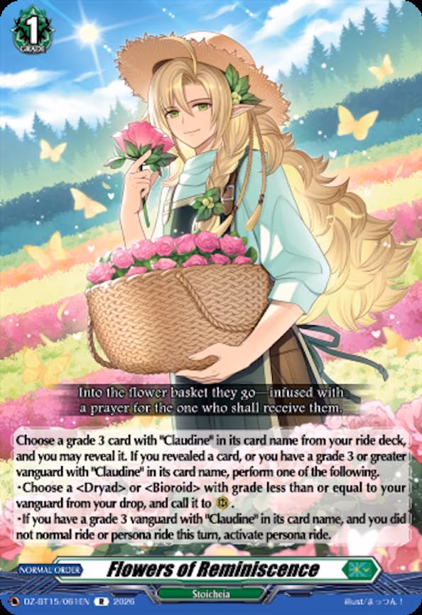 Flowers of Reminiscence - R (DZ-BT15/061EN)
