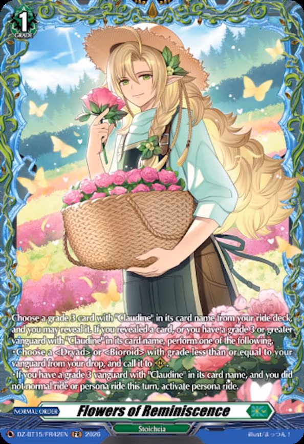 Flowers of Reminiscence - Frame Rare (DZ-BT15/FR42EN)