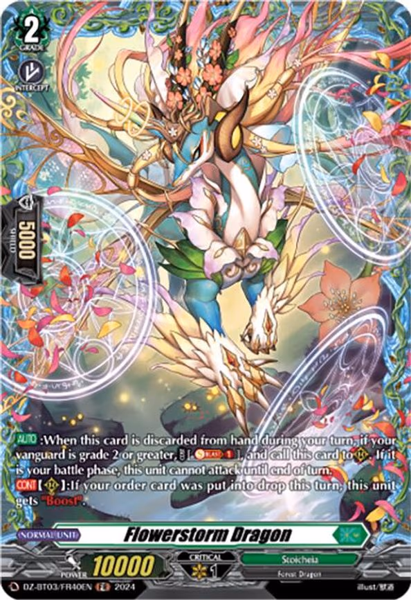 Flowerstorm Dragon - FR (DZ-BT03/FR40EN)