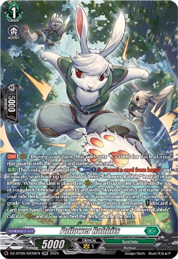 Follower Rabbits - SR (DZ-BT09/SR39EN)