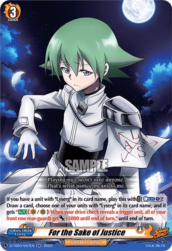 For the Sake of Justice - RR (D-TB03/047EN)