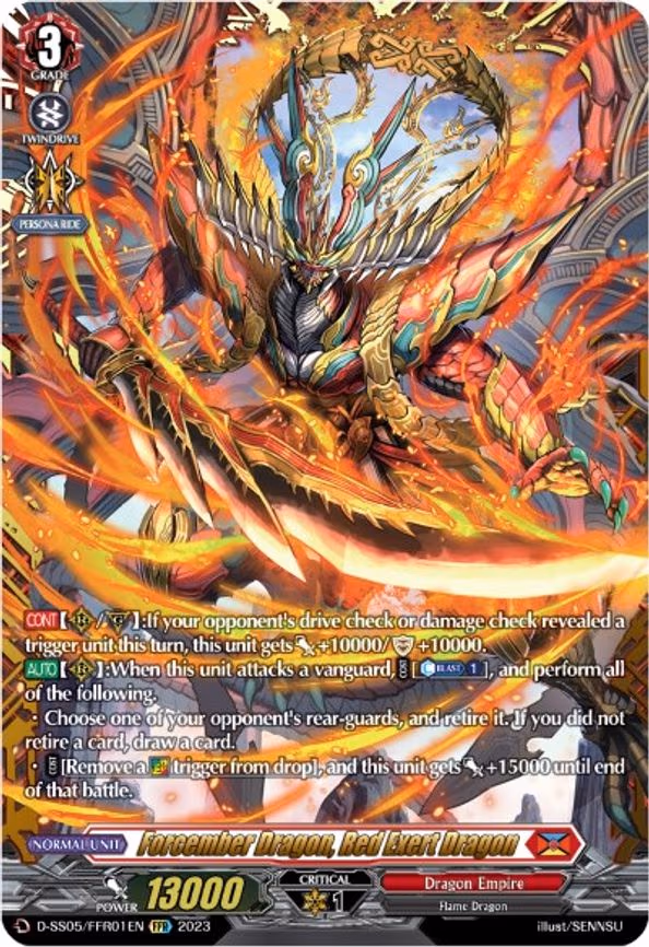 Forcember Dragon, Red Exert Dragon - FFR (D-SS05/FFR01EN)