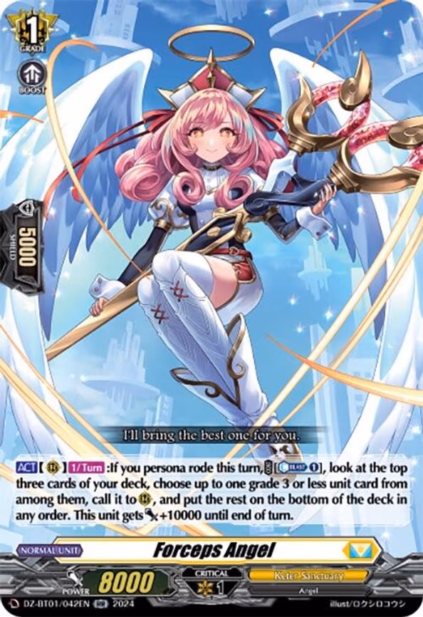 Forceps Angel - RR (DZ-BT01/042EN)