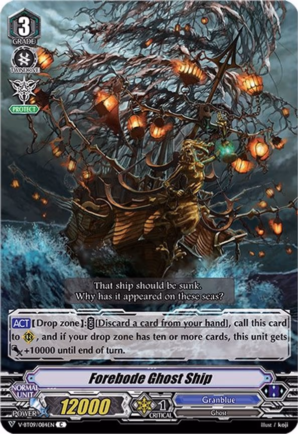 Forebode Ghost Ship - C (V-BT09/084EN)