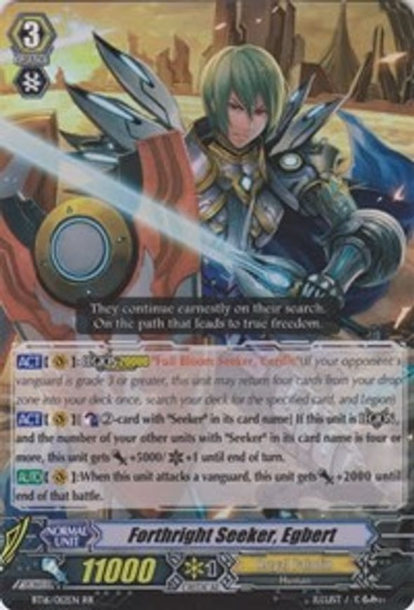 Forthright Seeker, Egbert - RR (BT16/012EN)
