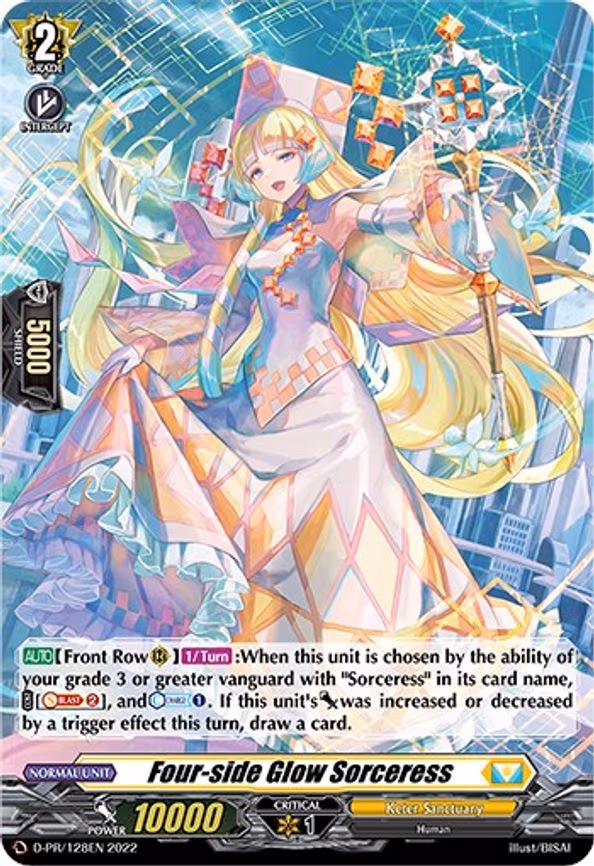 Four-side Glow Sorceress - PR (D-PR/128EN)