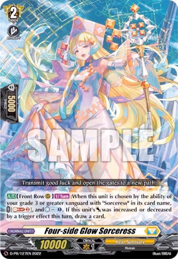 Four-side Glow Sorceress - PR (D-PR/127EN)