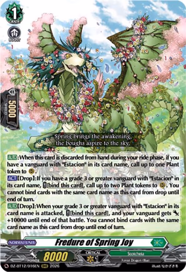 Fredure of Spring Joy - RRR (DZ-BT12/016EN)