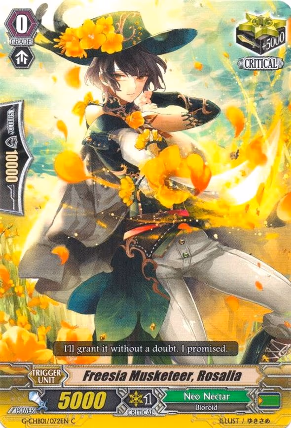 Freesia Musketeer, Rosalia