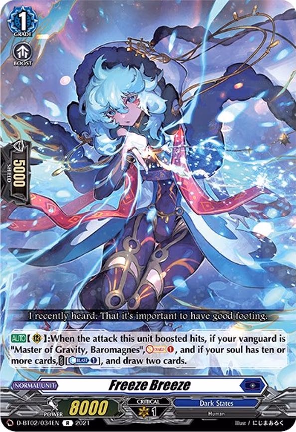 Freeze Breeze - R (D-BT02/034EN)