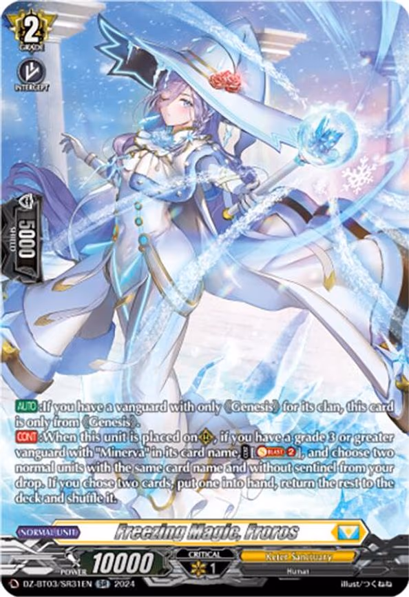 Freezing Magic, Froros - SR (DZ-BT03/SR31EN)