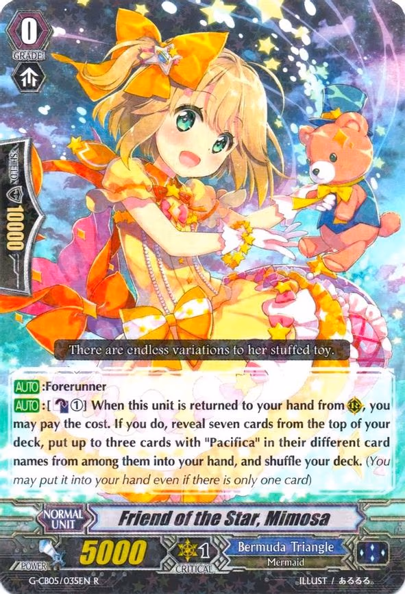 Friend of the Star, Mimosa - R (G-CB05/035EN)